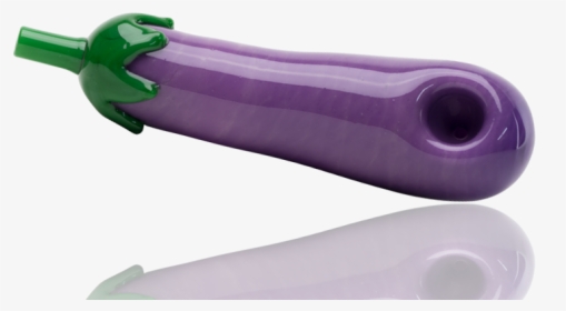 Empire Glass Egg Plant Glass Pipe - Eggplant Pipe, HD Png Download, Transparent PNG