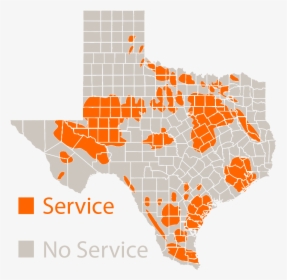 Ambit Energy Service Coverage Map For Texas - Ambit Energy Service Area Texas, HD Png Download, Transparent PNG