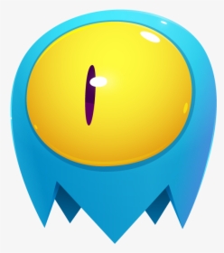 Blue Ghost One Eye - Circle, HD Png Download, Transparent PNG