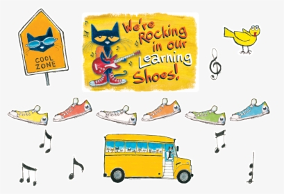 Pete The Cat Rocking In Our Learning Shoes, HD Png Download, Transparent PNG