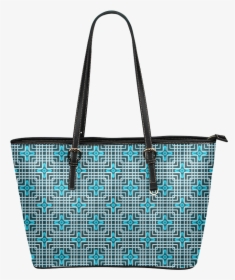 Neon Blue Flowers And White Grid Unique Geometric Pattern - Alcohol Ink On Leather, HD Png Download, Transparent PNG
