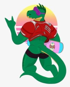 Zackasaurus Wave - Cartoon, HD Png Download, Transparent PNG