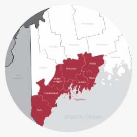 Transparent Maine Outline Png - Atlas, Png Download, Transparent PNG