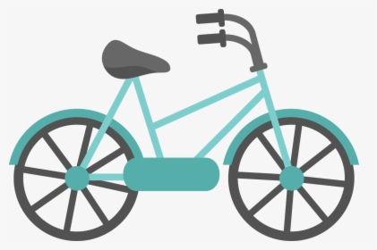 Bicycle Clip Art - City Bike Line Drawing, HD Png Download, Transparent PNG