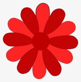 Red Gerber Clip Art - Flower Pink Png Clipart, Transparent Png, Transparent PNG