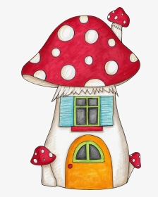 Vector Mushroom Valentine - Enchanted Forest Clip Art, HD Png Download, Transparent PNG