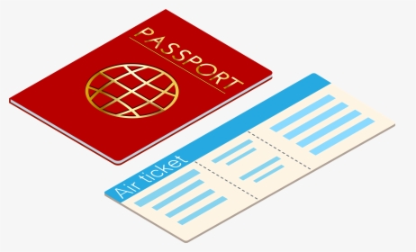 Graphic Library And Ticket Transparent Clip Art Gallery - Passport Clipart Transparent Background, HD Png Download, Transparent PNG