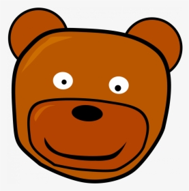 Bear Head Clip Art, HD Png Download, Transparent PNG