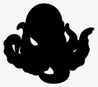 Black Octopus Clipart Png, Octopus Transparent Background - Illustration, Png Download, Transparent PNG