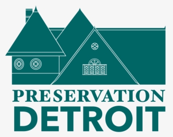 Pd Logo New Mack House V6 Full Green - Preservation Detroit, HD Png Download, Transparent PNG