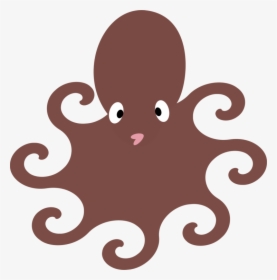 Octopus,cephalopod,line - Octopus, HD Png Download, Transparent PNG