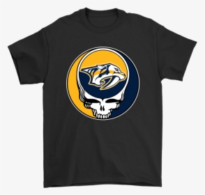 Nhl Team Nashville Predators X Grateful Dead Logo Band - Grateful Dead's St Louis Blues T Shirt, HD Png Download, Transparent PNG