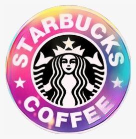 Starbucks Logo Png - Rainbow Starbucks Logo, Transparent Png, Transparent PNG