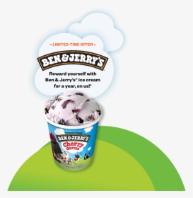 Ben And Jerry's Cherry Garcia Uk, HD Png Download, Transparent PNG
