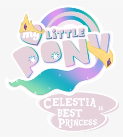 Transparent Mlp Logo Png - My Little Pony Princess Luna Is Best Pony, Png Download, Transparent PNG