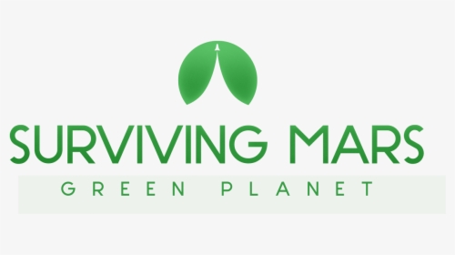 Transparent Mars Planet Png - Surviving Mars Green Planet Logo, Png Download, Transparent PNG