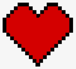 Big Heart In Minecraft, HD Png Download, Transparent PNG