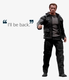 Thunder Bay Oh, I Ll Be Back - Arnold Schwarzenegger Terminator Png, Transparent Png, Transparent PNG