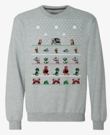 Chip N Dale Christmas Rangers Premium Crewneck Sweatshirt - Crew Neck, HD Png Download, Transparent PNG