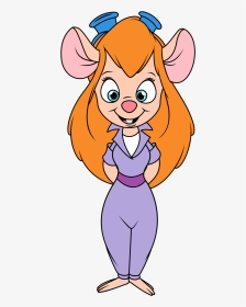 Transparent Tinky Winky Png - Gadget Chip And Dale Rescue Rangers, Png Download, Transparent PNG