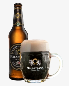 Malastrana Dark - Beer Bottle, HD Png Download, Transparent PNG