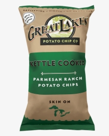 Great Lakes Potato Chip Co - Great Lakes Potato Chips Parmesan, HD Png Download, Transparent PNG