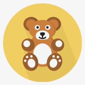 Teddy Bear Icon - Icon, HD Png Download, Transparent PNG
