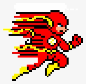 Pixel Art The Flash, HD Png Download, Transparent PNG