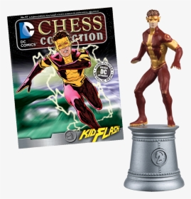 Dc Chess Figure Kid Flash In Box & Magazine - Eaglemoss, HD Png Download, Transparent PNG