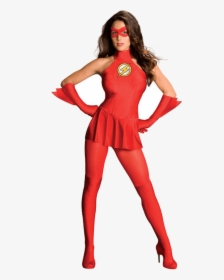 Flash Costume Women, HD Png Download, Transparent PNG