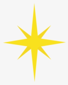 Nativity Star Png - Sparkle Black And White, Transparent Png, Transparent PNG