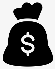 - Dollar Sign Black Png , Png Download - Black Money Bag Png, Transparent Png, Transparent PNG