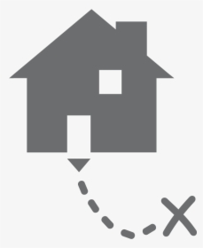 Ev Siluet Png, Transparent Png, Transparent PNG