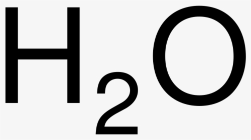 Water Chemical Formula, HD Png Download, Transparent PNG