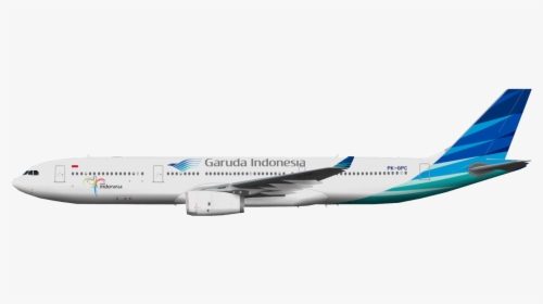 Thumb Image - Garuda Indonesia Plane Transparent, HD Png Download, Transparent PNG