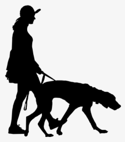 Pug Dog Walking Clip Art Portable Network Graphics - Walking People Silhouette Png, Transparent Png, Transparent PNG