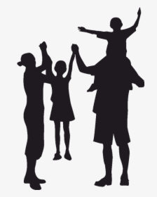 Family Reunion Child Father Silhouette - Quality Of Life Urinary Incontinence, HD Png Download, Transparent PNG