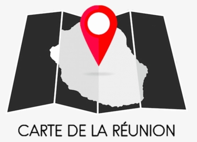 Carte De La Réunion - Carte Png, Transparent Png, Transparent PNG