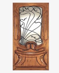 Art Nouveau Entry Door, HD Png Download, Transparent PNG