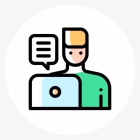 Patient Connected Icon Circle - Cartoon, HD Png Download, Transparent PNG