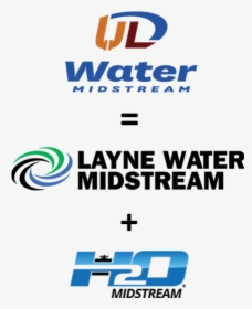 Ul Water Midstream Layne Water Midstream H2o Midstream - Graphic Design, HD Png Download, Transparent PNG