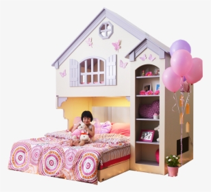 Transparent Dollhouse Png - Tomato Kids Bed, Png Download, Transparent PNG