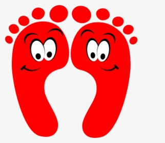 Toes Cliparts Football - Cute Feet Clip Art, HD Png Download, Transparent PNG