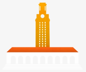 Transparent Twin Tower Clipart - University Of Texas Tower Png, Png Download, Transparent PNG