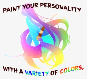 Painting Your Personality - Graphic Design, HD Png Download, Transparent PNG