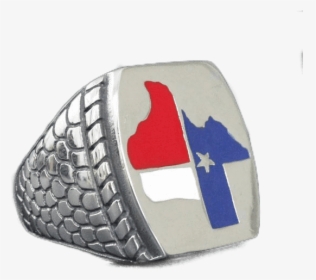 Usa Map Stainless Steel Biker Ring - Titanium Ring, HD Png Download, Transparent PNG