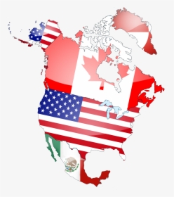Canada Us Mexico Border, HD Png Download, Transparent PNG