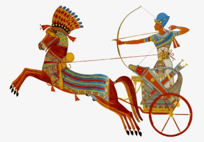 Ramesses Ii On Chariot - Ramses Ii In Battle, HD Png Download, Transparent PNG