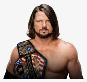 Styles Us Render - Aj Styles Intercontinental Champion, HD Png Download, Transparent PNG