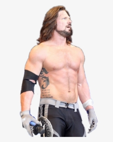 #wwe #ajstyles #aj #styles #wrestling #wrestler #smackdown - Barechested, HD Png Download, Transparent PNG